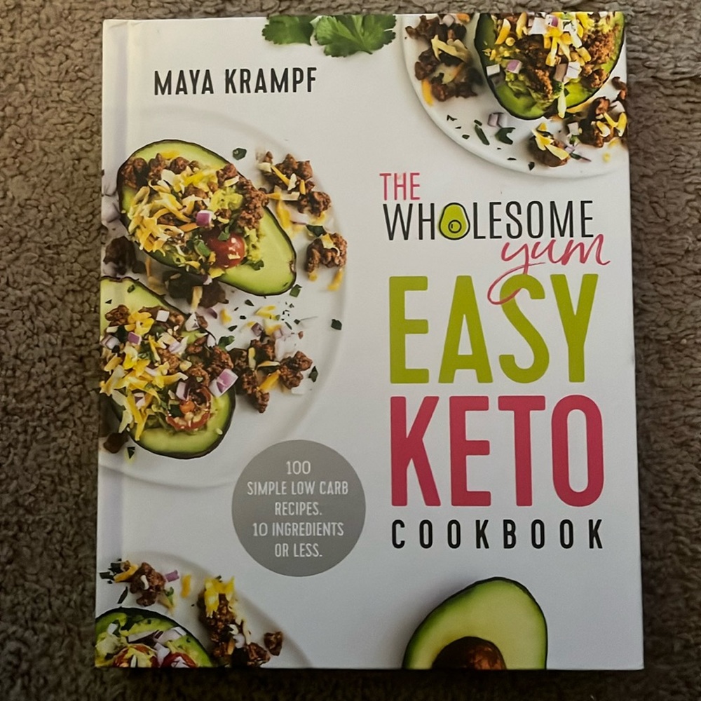 Hardcover- The Wholesome Yum Easy Keto Cookbook